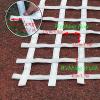 DREAMOSA Climbing Cargo Net Heavy Duty,Ninja Net,Rope Ladder for Kids Outdoor Treehouse Backyard Playground Indoor Obstacle Webbing Net for Swing Set Jungle Gym Accessories for Slacklines,White view 2