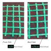 DREAMOSA Climbing Cargo Net,Outdoor Ninja Obstacle Net for Kids Backyard,Indoor Rope Ladder Playground Swing Set Treehouse Netting Webbing Climbing Heavy Duty Nets,Accessories for Slacklines,Green view 4