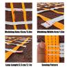 DREAMOSA Climbing Cargo Net Indoor,Swing Set Accessories Indoor Climbing Net Outdoor Playground Swing Ladder for Jungle Gym Climbing Wall Webbing Netting,Obstacle Course Equipment for Adults view 2