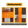 DREAMOSA Climbing Cargo Net Indoor,Swing Set Accessories Indoor Climbing Net Outdoor Playground Swing Ladder for Jungle Gym Climbing Wall Webbing Netting,Obstacle Course Equipment for Adults view 4