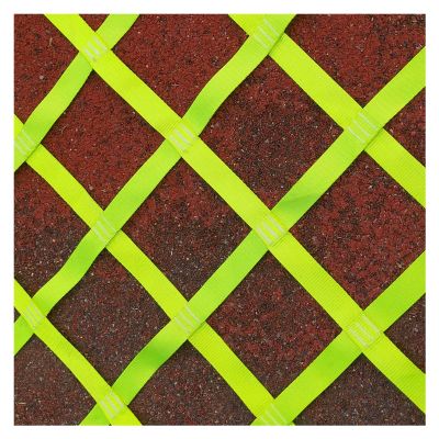 DREAMOSA Cargo Climbing Net for Kids,Cargo Net for Swing Set,Outdoor Ninja Line Playground Hammock Safety Protection Webbing Net Obstacle Course Netting,for Playground,Treehouse,Jungle Gym,Green