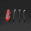 LAFEINA Mini Golf Clubs with Golf Bag Decoration Accessories for for 1/6 1/12 Dollhouse Toys 1:10 RC Crawler Car TRX4 SCX10 D90 D110 TF2 (Red) view 3
