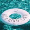 Coconut Float Rae Dunn x CocoNut Float 'Put a Ring On It' Ring Float - Adult Size Large 48 Inch Inflatable Raft & Durable Water Inner Tube - Stable Ride-On for Summer Parties & Swim Events view 2