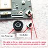 iMusk Original OEM Remote Controller 5D Button and Its Cap Press Lid Repair Spare Parts for DJI Mavic 2 Smart Controller and DJI RC Pro of Mavic 3 Cine Drone (Key Button Cap) view 3