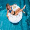 Rae Dunn x CocoNut Float Pool Princess Ring Float - Adult Size Large 48 Inch Inflatable Raft & Durable Water Inner Tube - Stable Ride-On for Summer Parties & Swim Events (Pool Princess.) view 2