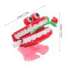 Totority Wind-up Chattering Teeth Toy Funny Walking Teeth for Kids Clockwork Toy for Imaginative Play and Coordination Training 1.96X3.54X1.77 Inch view 3