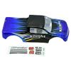 HSP Part 80691 Body Shell 1/18 Blue for HiMOTO Hispeed RC Off-Road Truck 94806 94807 view 2