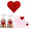 1000 Pieces Valentine's Love Decorative Stickers Glitter Heart Stickers Red Heart Sticker for Valentine's Day Decorations Accessories view 3