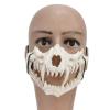 CHICIRIS Halloween Mask, Scary Half Face Latex Skull Cosplay Costume for Halloween Party view 2