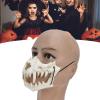 CHICIRIS Halloween Mask, Scary Half Face Latex Skull Cosplay Costume for Halloween Party view 3