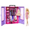 Barbie Fashionistas Ultimate Closet Portable Fashion Toy with Doll, Clothing, Accessories and Hangers, Gift for 3 Years Old and Up view 1