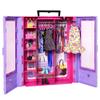 Barbie Fashionistas Ultimate Closet Portable Fashion Toy with Doll, Clothing, Accessories and Hangers, Gift for 3 Years Old and Up view 2