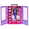 Barbie Fashionistas Ultimate Closet Portable Fashion Toy with Doll, Clothing, Accessories and Hangers, Gift for 3 Years Old and Up view 4