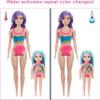 Barbie Color Reveal Toy Set, Tie-Dye Fashion Maker with Barbie & Chelsea Dolls & Accesssories, 50 Surprises Including Pets view 4