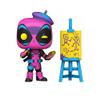 Funko Pop! Bucket List Artist Deadpool 887 Exclusive Figure view 2