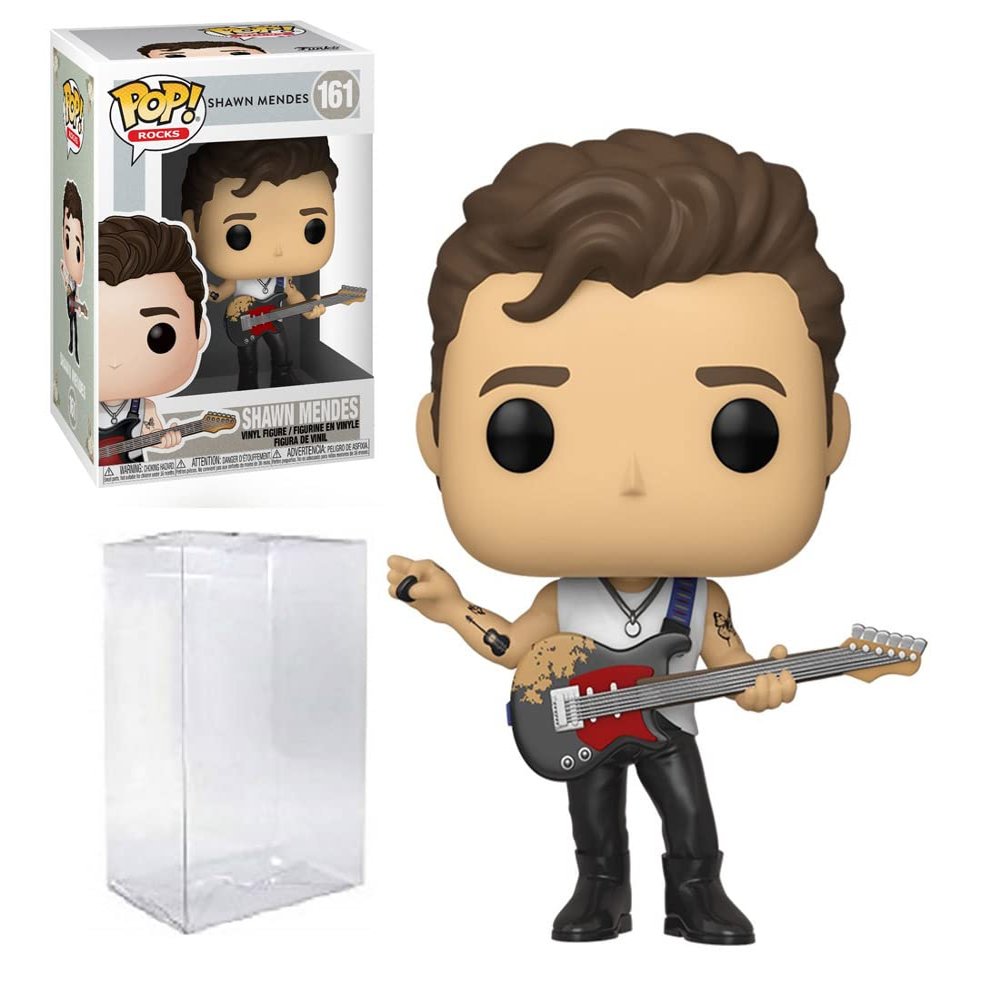 Shawn Mendes Vinyl Figure #161 - Bundled with Compatible Pop Box Protector