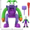 DC Super Friends Fisher-Price Imaginext The Joker Toy Battling Robot with Poseable Figure & Lights for Pretend Play Kids Ages 3+ Years view 3