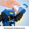 Fisher-Price Imaginext DC Super Friends Batman Toy Battling Robot with Poseable Figure & Lights for Pretend Play Kids Ages 3+ Years view 4