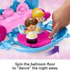 Fisher-Price Little People Toddler Toy Disney Princess Cinderellas Dancing Carriage Playset with Figures for Pretend Play Ages 18+ Months view 3