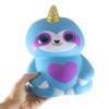 Curious Minds Busy Bags 1 Jumbo Sloth with Horn and Wings Large Animal Slow Rise Squishies Slow Rise Foam - Scented Sensory, Stress, Fidget Toy Cute (Random Color) view 2