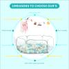 STARBOLO Gray Kids Ball Pit, Children Toy Ball Play Pool Foldable Play Tent for Kids Girls Boys Indoor and Outdoor, Balls Not Included. view 2