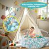 STARBOLO Gray Kids Ball Pit, Children Toy Ball Play Pool Foldable Play Tent for Kids Girls Boys Indoor and Outdoor, Balls Not Included. view 3