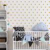 100 Pcs/Set Star Decal for Wall Sticker Removable Peel and Stick Vinyl Decoration Home Bedroom Living Room Nursery DIY Patten Decor YMX64 (Matte Gold) view 4