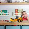 Gemini&Genius Construction Vehicle Toys 1/35 Scale Die-cast Grader Engineering Road Planer Vehicle Models Toys for Kids and Decoration for House (1-35 Road Roller) view 3