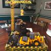 Gemini&Genius Construction Vehicle Toys 1/35 Scale Die-cast Grader Engineering Road Planer Vehicle Models Toys for Kids and Decoration for House (1-35 Road Roller) view 4