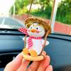 CareforYou Swinging Duck Car Hanging Ornament, Cute Car Hanging Accessories for Rear View Mirror, Car Pendant Duck Hanging Swing view 4