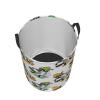 Foruidea Raccoon And Skateboard Laundry Basket,Laundry Hamper,Collapsible Storage Bin,Oxford Fabric Clothes Baskets,Nursery Hamper For Home,Office,Dorm,Gift Basket view 3