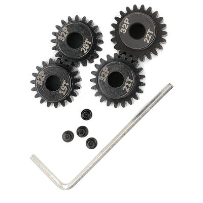 MakerDoIt 32P Pinion Gear Set 5mm 32 Pitch 19T 20T 21T 22T RC Parts