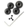 MakerDoIt 32P Pinion Gear Set 5mm 32 Pitch 19T 20T 21T 22T RC Parts view 1