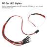 1/24 RC Car LED Light Part, 4 LED RC Car Light with 2 White and 2 Red Design Upgrade Part for Axial SCX24 RC Car view 4