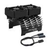 Hobby Twin RC Car Motor Cooling Fans - Metal Cover Heatsink Fit for 1/8 1/7 RC Car 40mm 42mm Brushless Motors view 1