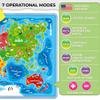 QUOKKA Educational Toys for Kids 5-7 Year Old - World Map Learning Wall Chart for Toddlers Age 3 4 6+ - Interactive Speech Therapy Poster Boy Girl - Autism Puzzle Game 8-10-12 view 3