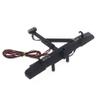 LAFEINA Metal Back Rear Bumper with LED Lights for 1:10 RC Crawler Car SCX10 TRX4 TRX6 view 2