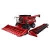 ERTL 1/16 Big Farm Case IH 8240 Combine with Grain Head & Corn Head Set 47391 view 1