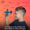 Foam Airplanes for Kids: Airplane Toy Glider Plane Styrofoam Airplanes - Best Easter Stuffers for Boys for All Ages 4 5 6 7 8 + Year Old - Outside Toys Air Planes Outdoor Army Toys for Kids Presents view 2
