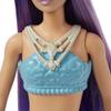 Barbie Dreamtopia Mermaid Doll with Purple Hair, Blue & Purple Ombre Tail & Headband Accessory view 2
