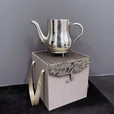 Snowstorm Teapot (Stainless Steel) - Stage Magic / Magic Trick / Magic Props / Party Trick / Magic Gimmick