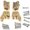 Upgrade for Axial 1/10 RBX10 Ryft 4WD Scale Rock Bouncer Front and Rear Brass Tie Rod Fixed Code Counterweight AXI03005 Crawler Car Part Modification Kits 4Pcs view 1