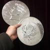 Super Jumbo Half Dollar (25cm, Plastics) - Close Up Trick / Magic Trick / Magic Props / Party Trick / Magic Gimmick view 1