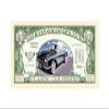 American Art Classics Pack of 100 Bills - 1961 Corvette Convertible Novelty Money Bill - Great Gift Or Keepsake for Vette Lovers view 2