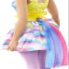 Barbie Dreamtopia Unicorn Fashion Doll with Blue & Purple Hair Wearing Removable Skirt & Accessories Including Themed Headband & Tail view 3