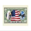 American Bald Eagle - Proud to Be an American Million Dollar Novelty Bill - Pack of 25 view 3
