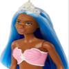 Barbie Dreamtopia Mermaid Doll with Blue Hair, Pink & Blue Ombre Tail & Headband Accessory view 3