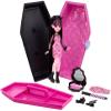 Monster High Draculaura Doll & Accessories, Gore-ganizer Beauty Kit with Bat Clips, Comb & Mirror, Customizable with Stamp Pen & Stickers view 3