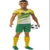 Barbie Careers Ken Fashion Doll & Accessory, Soccer Player with Short Cropped Hair, #21 Uniform, Tall Socks, Cleats & Ball view 4