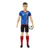 Barbie Careers Ken Fashion Doll & Accessory, Soccer Player with Cropped Hair, #10 Uniform, Tall Socks, Cleats & Ball view 1